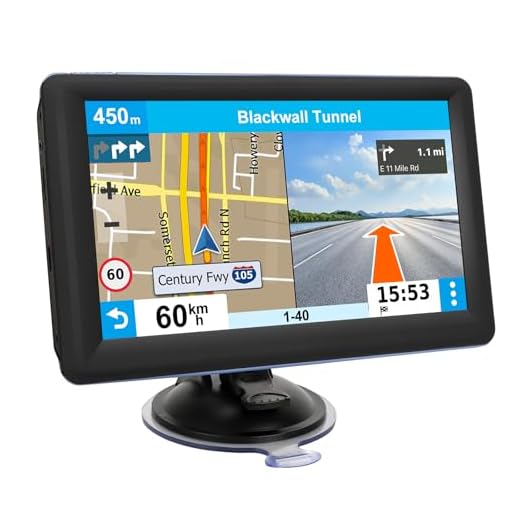 7 Inch Touchscreen GPS for Vehicles