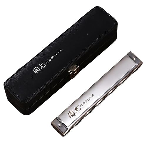 Harmonica trémolo clé de do 24 trous idéal pour les soirées guitare