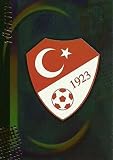 2002 Panini World Cup #138 Federation Logo FOIL Turkey Official FIFA World Cup Soccer in Raw (NM or Better) Condition