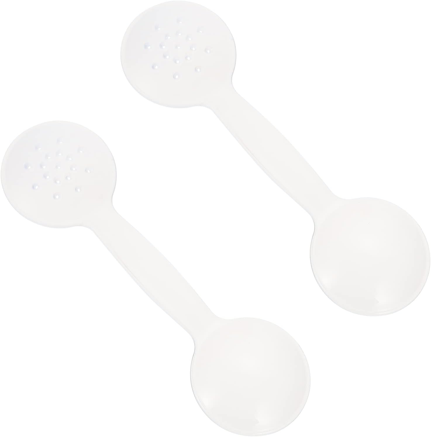 CALLARON 2Pcs Handheld Eye Occluders for Testing Optometry Tools for Eye Exams Portable Skid Eye Patches for School Hospital Use Essential Eyesight Exam Supplies