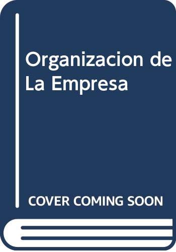 Portada de Organizacion de la empresa