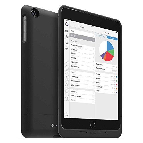 Mophie Space Pack de Almacenamiento y la batería – Funda para iPad Mini, 32 GB
