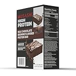 MUSASHI High Protein Bar, 45g Protein, 2g Total Sugars, Milk Chocolate Brownie, Post Workout and Protein Snack On The Go, 12 Pack of 3.2oz (90g) Bars - Image 2