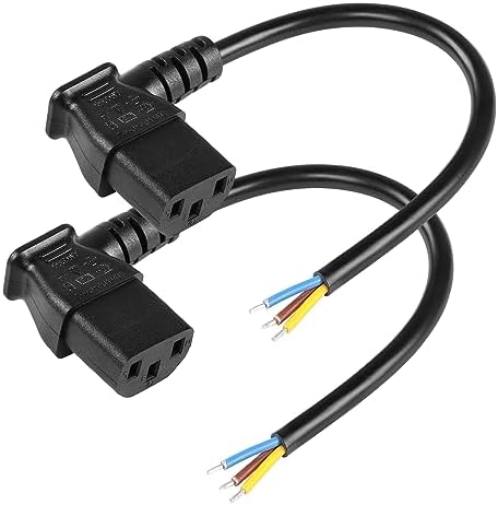 Cavo Splitter Di Alimentazione C20 A Doppia C13 - 1Ft (0,3m) Da IEC320 C20 Maschio A 2x C13 Femmina, Prolunga A Y Per Computer, Server E Stampanti, 250V/16A - 5