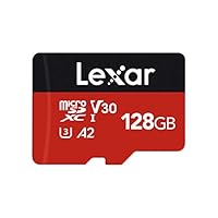 Lexar Micro SD 128 GB, Scheda Micro SD fino a 160/90 MB/s(R/W), Scheda di Memoria microSDXC con...