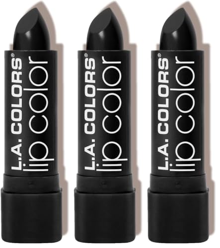 Image of L.A. COLORS Moisture Rich Lip Color, Black Velvet CML538 (Pack of 3)