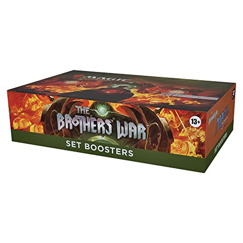 Magic The Gathering The Brothers’ War Set Booster Box | 30 Packs (360 Magic Cards) - Image 3