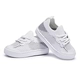 BMCiTYBM Baby Shoes Girls Boys Sneakers First Walker Shoes Infant Walking Shoes 6 9 12 18 24 Months Grey Size 12-18 Months Toddler