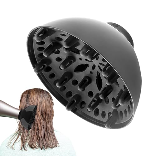 Secador de pelo rizado: secador universal, herramienta de peinado profesional ampliable, accesorio portátil para sesiones de peluquería universitaria | Mejora ideal del cabello rizado para el hogar, s Secador de pelo rizado: secador universal, herramienta de peinado profesional ampliable, accesorio portátil para sesiones de peluquería universitaria | Mejora ideal del cabello rizado para el hogar, s