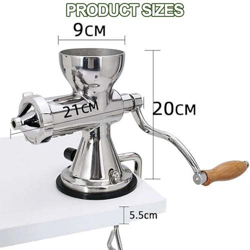 Prensa manual de hierba de trigo ideal para tus jugos saludables de col rizada y apio 5