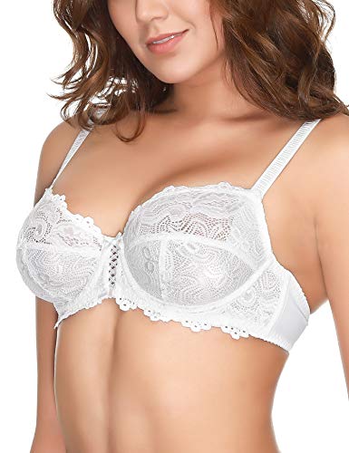Soutien-gorge en dentelle non doublé et ultra léger pour maintien doux