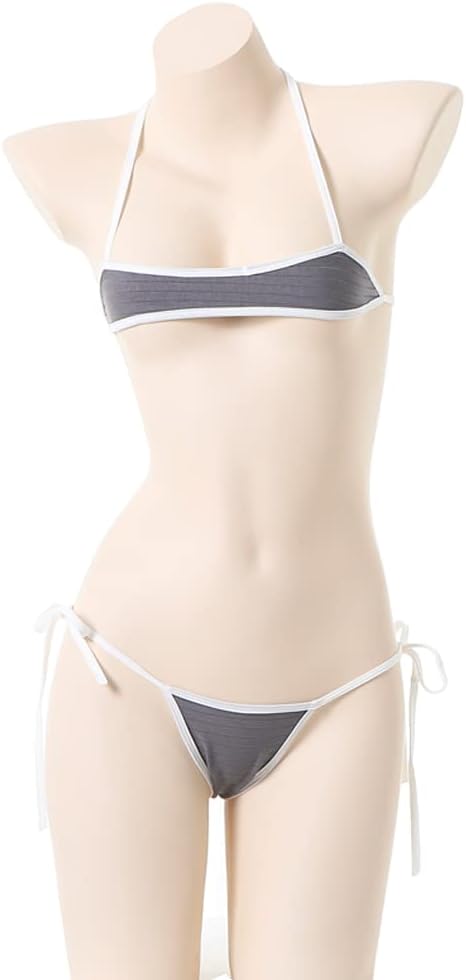 [YANJING] マイクロビキニ 超 極小 かわいい セクシー スク水 アニメ 水着 過激 コスプレ 可愛い ス...