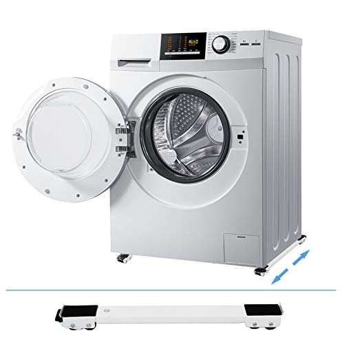 FRCOLOR Suporte de Geladeira Máquina de Lavar Móveis Base de Rolo Dolly Movendo Carrinho Móvel Unive