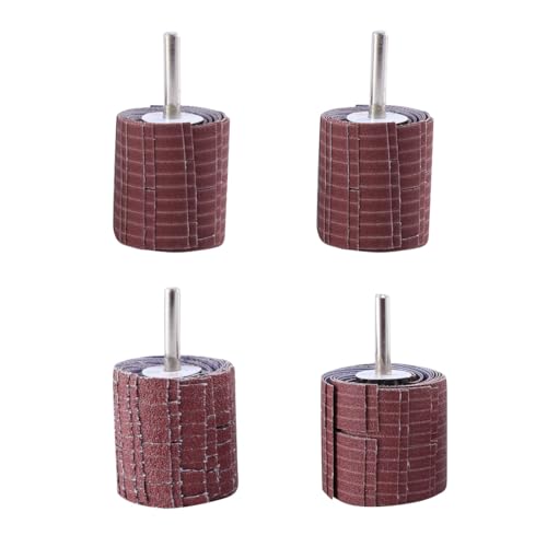 Varilla de 6mm en ruedas de lijado POPETPOP para eliminar óxido y rebabas de soldadura