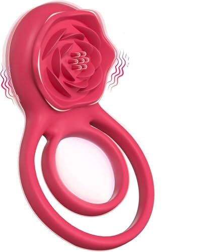 Silicone Cock Ring Kit Erection Enhancing Pack, Rose Toys for Women 9 Speeds Soft Stretchy Portable Penis Ring Set, Last Longer and Get Harder for Men Couples Women sweater Male Vacuum Pump Tool for Men Extension YDTH-ZP-1