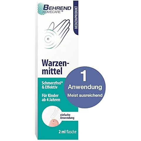 Behrend - Warzenmittel gegen Warzen an Hand & Fuß - präzise, schmerzlos, hygienisch & sicher - geeignet ab 4 Jahren Cover