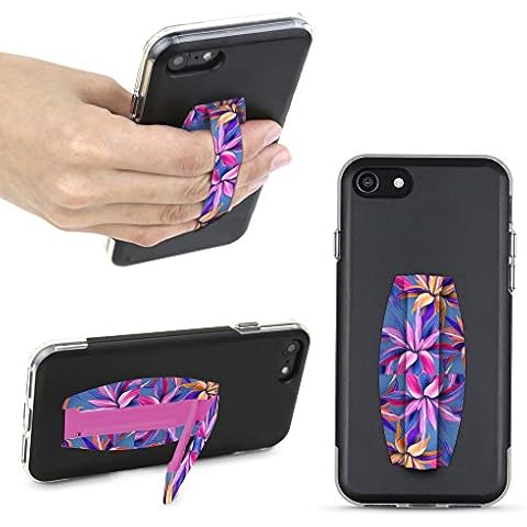 Gear Beast Universal Cell Phone Grip - Ultra Slim Elastic Finger Holder & Phone Stand Cover