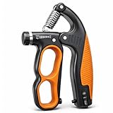 Grip Strength Trainer, 330Lbs Adjustable Resistance Forearm Strengthener, Hand Grip Strengthener with Counter, Heavy-Duty Grip Trainer for Forearm, Wrist & Finger Exercise