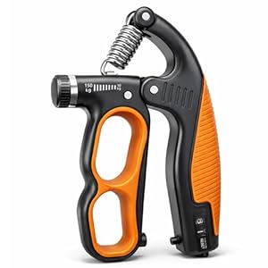 Grip Strength Trainer, 330Lbs Adjustable Resistance Forearm Strengthener, Hand Grip Strengthener with Counter, Heavy-Duty Grip Trainer for Forearm, Wrist & Finger Exercise
