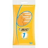 Desechables BIC Sensitive 1 maquinilla de afeitar para hombres Naranja - Maquinillas de afeitar para hombres (Naranja, 10 pieza(s))
