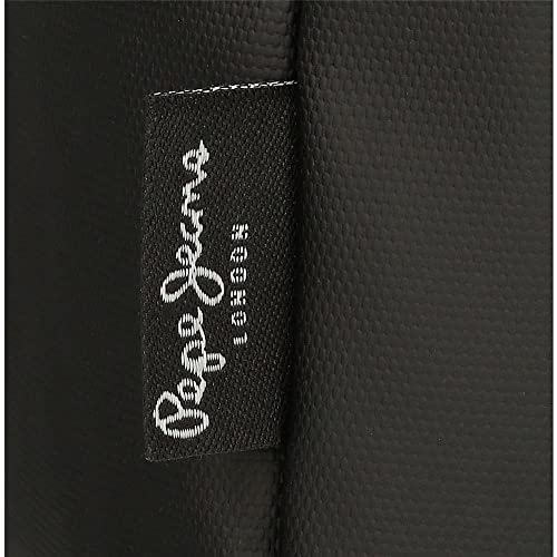 Pepe Jeans Unisex. 7342831 Mochila Para PortáTil 15,6´´ Hoxton Tres Compartimentos Negro (Osfa), Casual, PoliéSter - 11