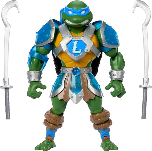 Masters of the Universe Origins Turtles of Grayskull Leonardo Reptile Wars Posable Action Figure, Teenage Mutant Ninja & Motu Crossover Hero Leo Toy by Masters of the Universe - Used condition - US$15.27
