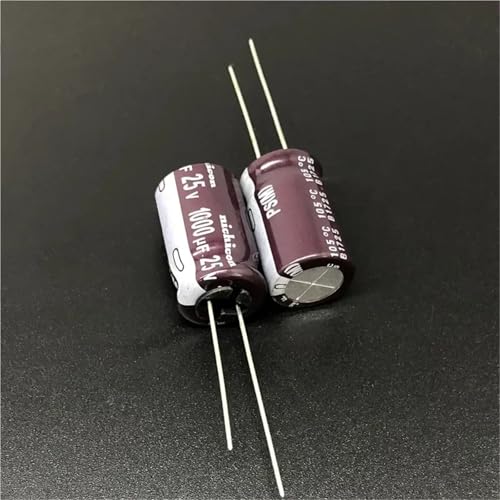 Condensateur 1000uF 25V faible impédance anti-surchauffe pour filtrage