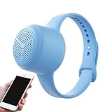 Altoparlante senza fili indossabile – Orologio da polso portatile impermeabile da polso | Lettore musicale audio da polso per allenamenti in bicicletta, allenamento all'aperto, corsa, arrampicata