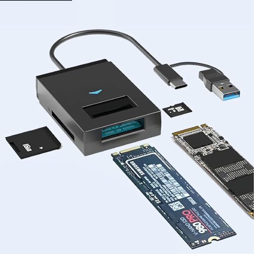 Carcasa externa M.2 NVMe SSD USB 3.1 Tipo-C miniatura 1