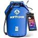 Earth Pak -Waterproof Dry Bag - Roll Top Dry Compression Sack Keeps Gear Dry for Kayaking, Beach, Rafting, Boating, Hiking, Camping and Fishing with Waterproof Phone Case