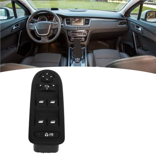 Commande leve vitre electrique 6490QY 96644917XT bouton principal pour C5 et 308