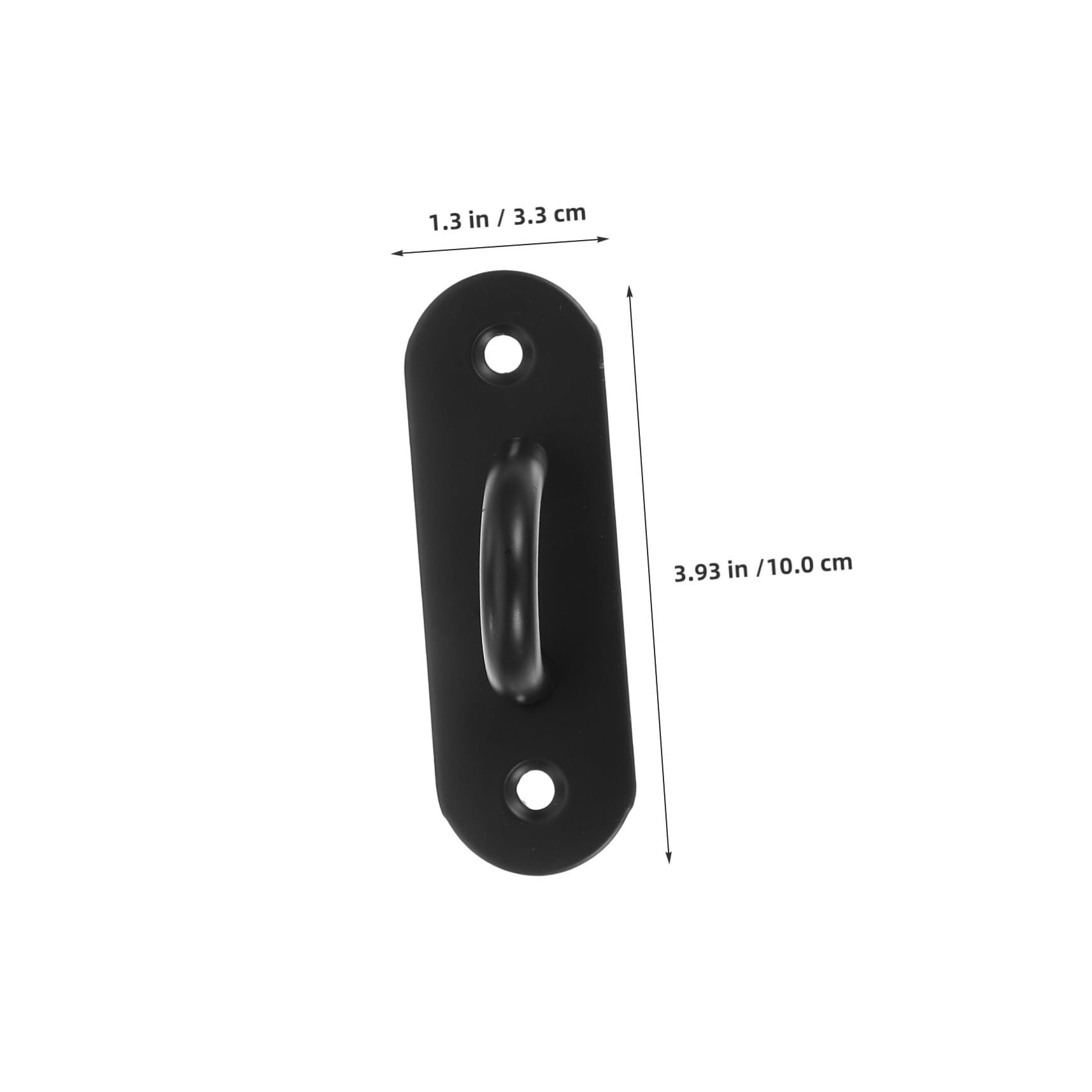 Mikinona 6 Ganchos De Pared para Bandas De Resistencia Ganchos Negros para Colgar En La Pared Anclajes De Entrenamiento