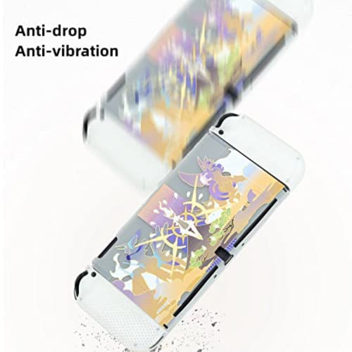 ENFILY Cute The Legend of Zelda Arceus Case Compatible with Nintendo Switch OLED, Dockable Case Cove