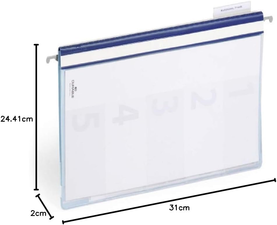 Durable 255606 Organiser File - Blue, A4 Size