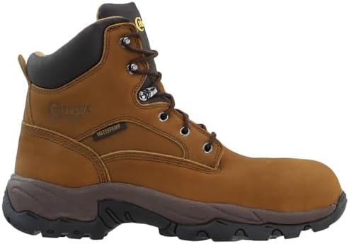 Chippewa Mens Graeme 6 Inch Waterproof Composite Toe Work Safety Shoes Casual - Brown - Size 13 3E | Image 2