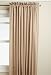 Lorraine Home Fashions Whitfield 52-inch by 84-inch Window Panel, Latte