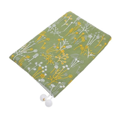 Protège-cahier lavable contre les taches et couverture décorative fleurie pour carnet de notes