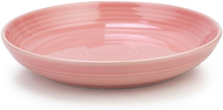 Fiesta® Luncheon Bowl Plate (8.5") – Durable Ceramic, Lead-Safe, Dishwasher/Microwave/Oven Safe – Made in USA Dinnerware - Scarlet