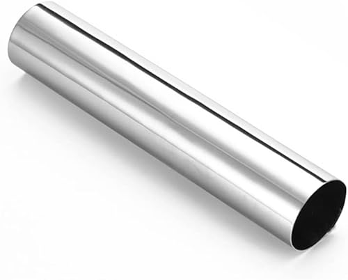 stainless steel tube, Steel Round Tube 304 Stainless Exhaust Pipe 50mm OD 1mm Wall 300mm Length Rust Resistant Hollow Tubing(50mm*2mm)
