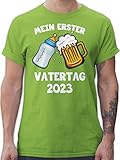 Waschmaschinengeeignet: T-Shirts für Herren in der Waschmaschine bei 30° auf links waschen