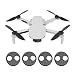 Produktbild Linghuang 4 Stück / Satz Aluminiumlegierung Motor Abdeckungen Cover Staubdicht Schutz Abdeckung Schutzkappe für Mavic Mini Drone Zubehör (schwarz)