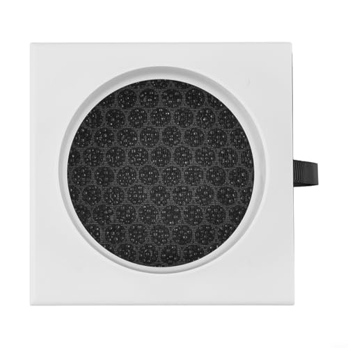 Qualoramall Filtro de aire HEPA con carbón activado para tubos de ventilación de PVC/PE/aluminio, caja de filtro de ventilación en línea de alta eficiencia para eliminación de insectos y polvo (110 mm