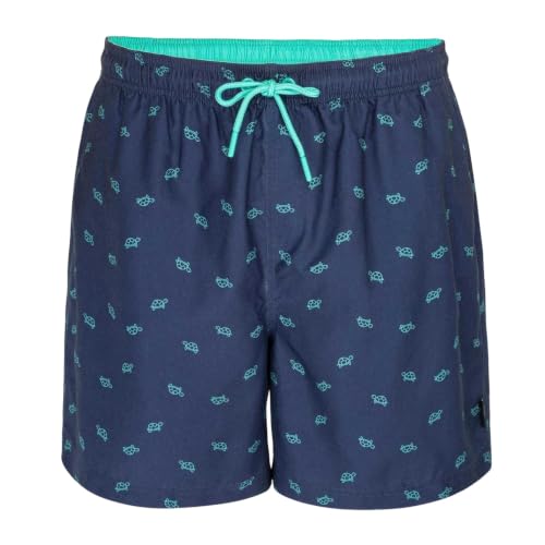 Image of Hot Tuna Mens Swim Shorts - Navy Sml Logo XXL