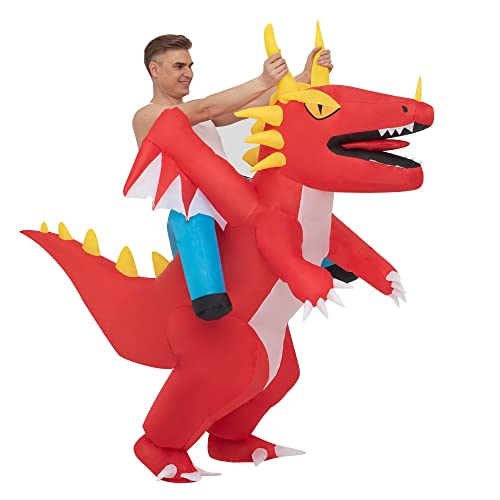 Dehasion Halloween Inflatable Dragon Costume For Adult Halloween/Decoration/Christmas Party (Dragon Costume) #TOP1
