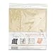 Thea Gouverneur Cushion Back Kit with Zipper - Beige - for Any 16x16 Inch (40x40cm) Cushion- Cross Stitch Creations - Embroidery - Embroidery Kit for Adults - 23.5999