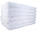 Hotel-Spa-Pool-Gym Cotton Hair & Bath Towel - 12 Pack, White, Super Soft, Easy Care, Ringspun Cotton for Maximum Softness and Absorbency (24 x 48 Inch) - by Utopia Towel