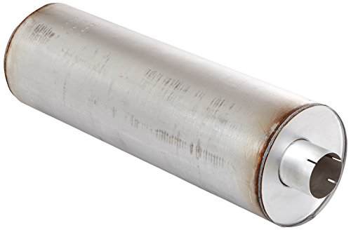 Image of Walker Heavy Duty 22967 Direct Fit Exhaust Muffler 4 inch Inlet (ID) 4 inch Outlet (ID)