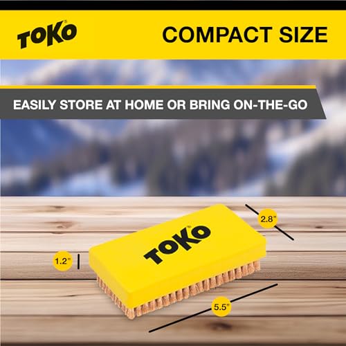 Toko Herren Base Brush Copper Bürste, Kupfer, Quadrat