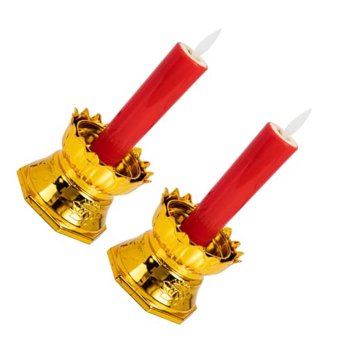 Lámparas de Buda luces de velas LED decorativas para ofrenda