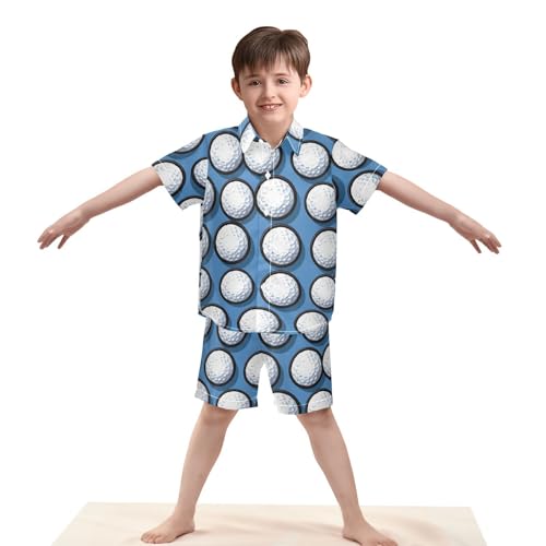 Image of Boccsty Ice Cream Drip Boy Summer Shorts Sets Hawaiian Toddler Boys T-Shirt & Pants 2 Pcs 3T-10T